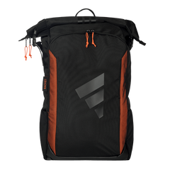ADIDAS MOCHILA MULTIGAME 3.4 NEGRO NARANJA