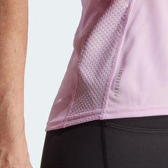 ADIDAS POLERA ROSADA OWN THE RUN MUJER