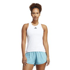 ADIDAS POLERA BLANCA SIN MANGAS CLUB TANK MUJER