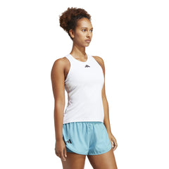 ADIDAS POLERA BLANCA SIN MANGAS CLUB TANK MUJER