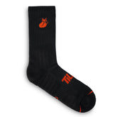 TILKI CALCETIN CREW D3 LEHINDE BLACK/ORANGE