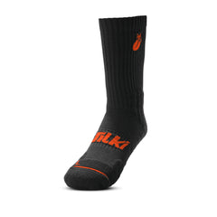 TILKI CALCETIN CREW D3 LEHINDE BLACK/ORANGE
