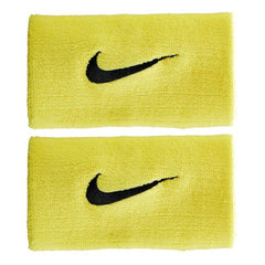 NIKE MUÑEQUERA PREMIER AMARILLO LOGO NEGRO