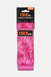 ORXFIT PACK BANDAS ELASTICAS PINK CAMO