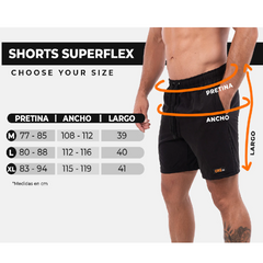 ORXFIT SHORT CARGO NEGRO