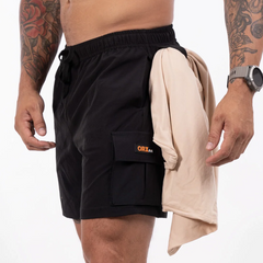 ORXFIT SHORT CARGO NEGRO