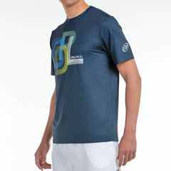 BULLPADEL POLERA BEBAS AZUL MARINO HOMBRE