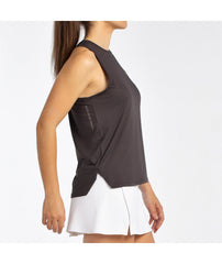 BULLPADEL POLERA ETILO AZABACHE MUJER