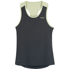 NOX POLERA TIRANTES DAMA PRO CHARCOAL GRAY