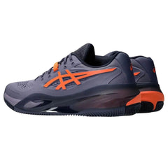 ASICS ZAPATILLA GEL RESOLUTION X CLAY PURPLE NOVA ORANGE