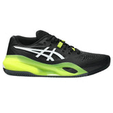 ASICS ZAPATILLA HOMBRE GEL RESOLUTION X CLAY BLACK/WHITE
