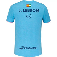 BABOLAT POLERA CREW NECK LEBRON AZUL CLARO