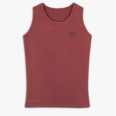 NOX POLERA TIRANTES PRO MAROON