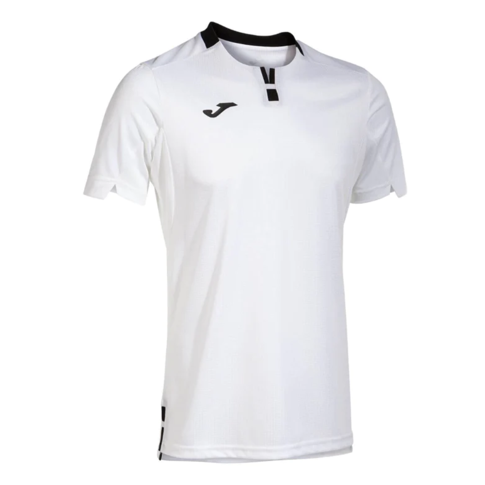 JOMA POLERA RANKING BLANCA CUELLO NEGRO