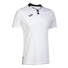 JOMA POLERA RANKING BLANCA CUELLO NEGRO