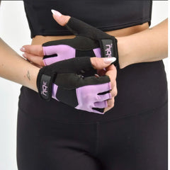 BLU FIT GUANTE FITNESS PARA MUJER NEGRO ROSADO