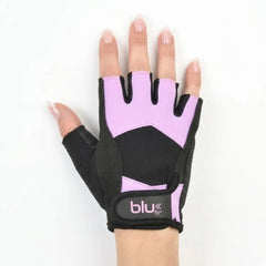 BLU FIT GUANTE FITNESS PARA MUJER NEGRO ROSADO
