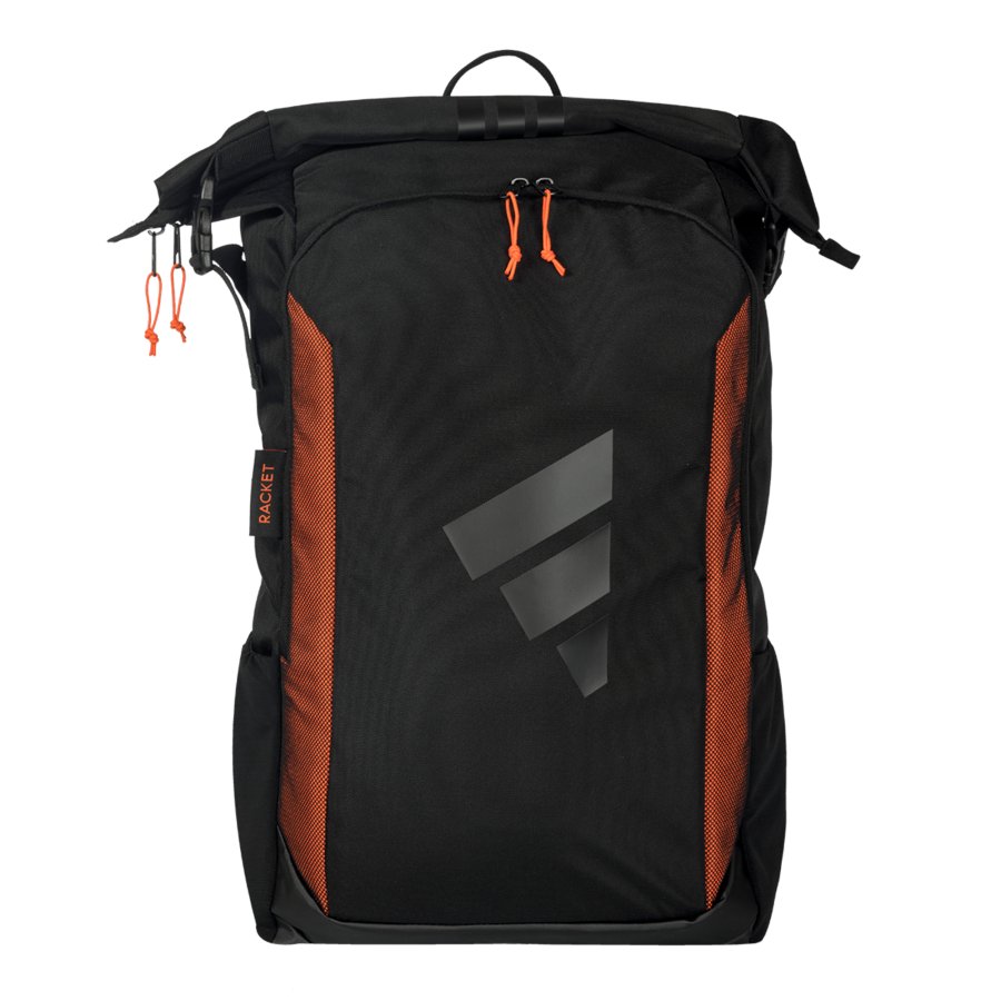 ADIDAS MOCHILA MULTIGAME 3.4 NEGRO NARANJA