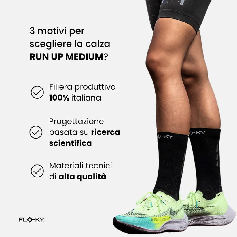 FLOKY CALCETIN RUN UP MEDIUM