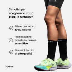 FLOKY CALCETIN RUN UP MEDIUM