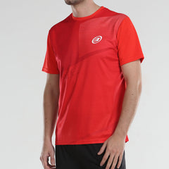 BULLPADEL POLERA HOMBRE AFILE CEREZA