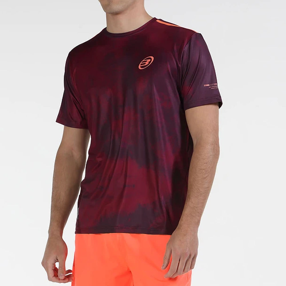 BULLPADEL POLERA MOARE VINO BURDEOS