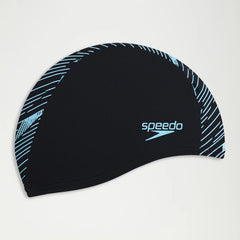 SPEEDO GORRO NATACION BOOM ENDURANCE + CAP NEGRO AZUL