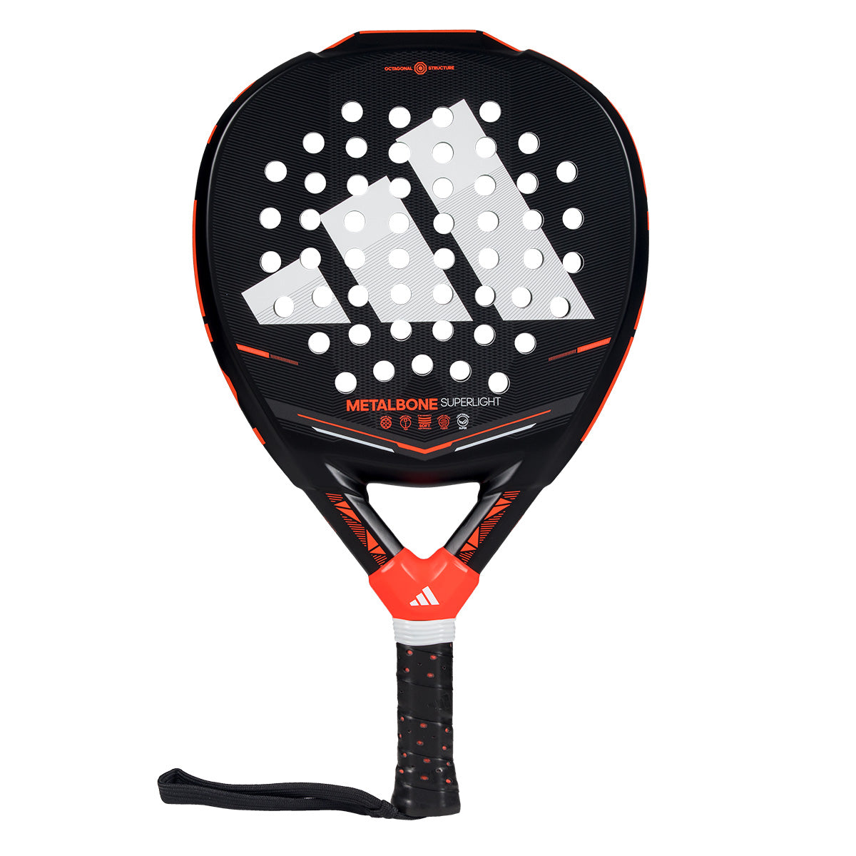 ADIDAS 2026 METALBONE SUPERLIGHT + tarro de pelotas + overgrip