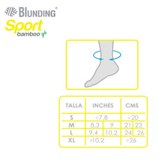 BLUNDING SPORT BAMBU TOBILLERA