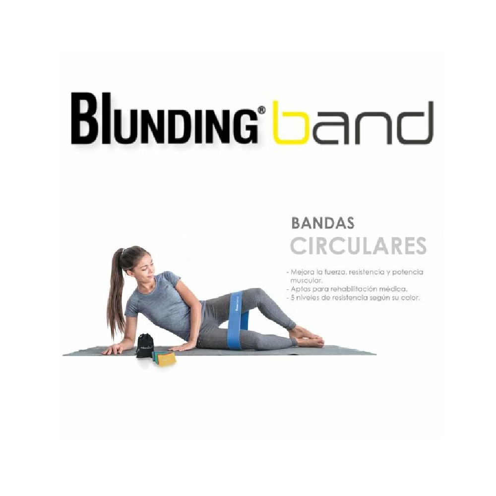 BLUNDING BANDA ELASTICA CIRCULAR 5 COLORES