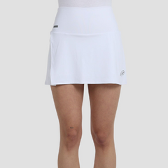 BULLPADEL FALDA BOGAS BLANCO