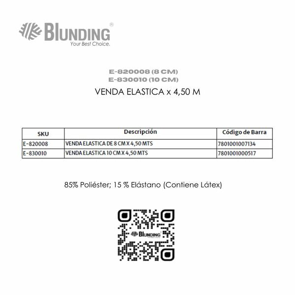 BLUNDING VENDA ELASTICA