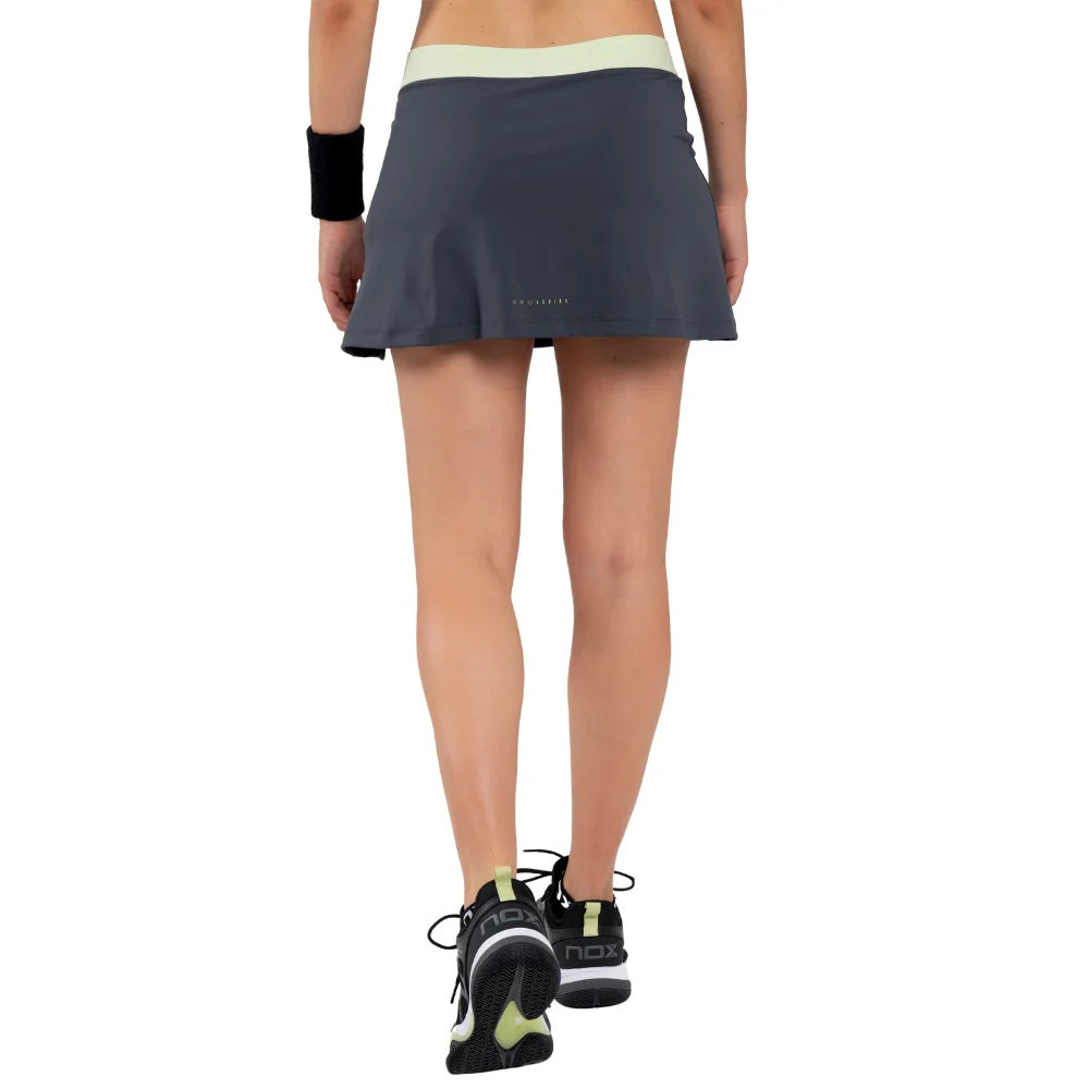 NOX FALDA DEPORTIVA MUJER Pro Charcoal Gris