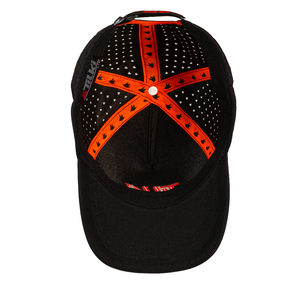 TILKI GORRO DRY LEHINDE BLACK/ORANGE