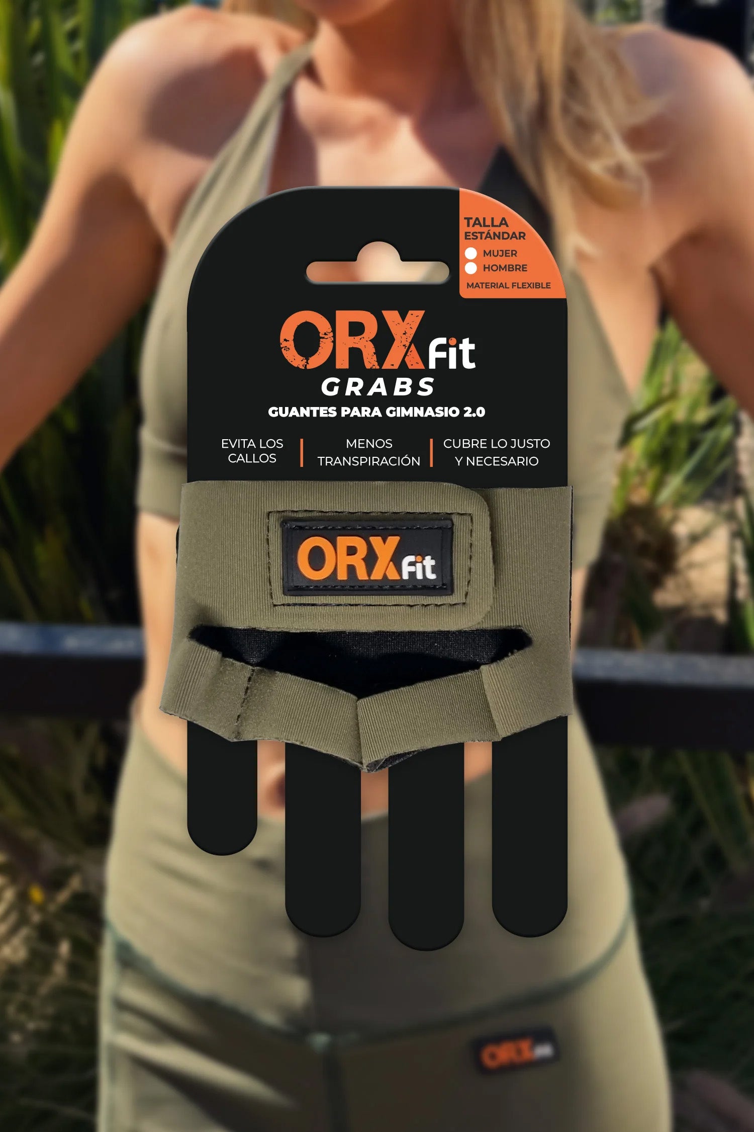 ORXFIT GUANTES PESAS GRAB MUJER COLORES
