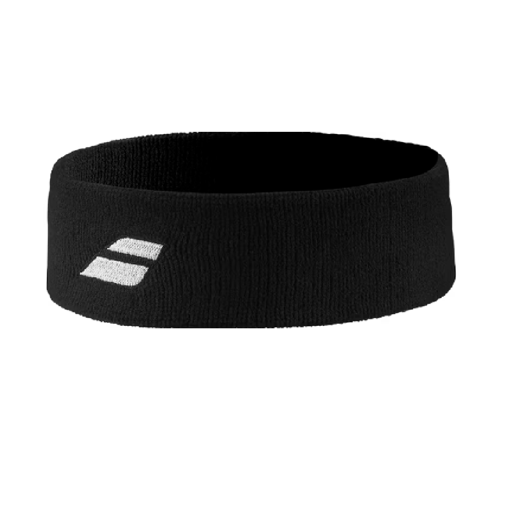 BABOLAT HEADBAND NEGRO BLANCO