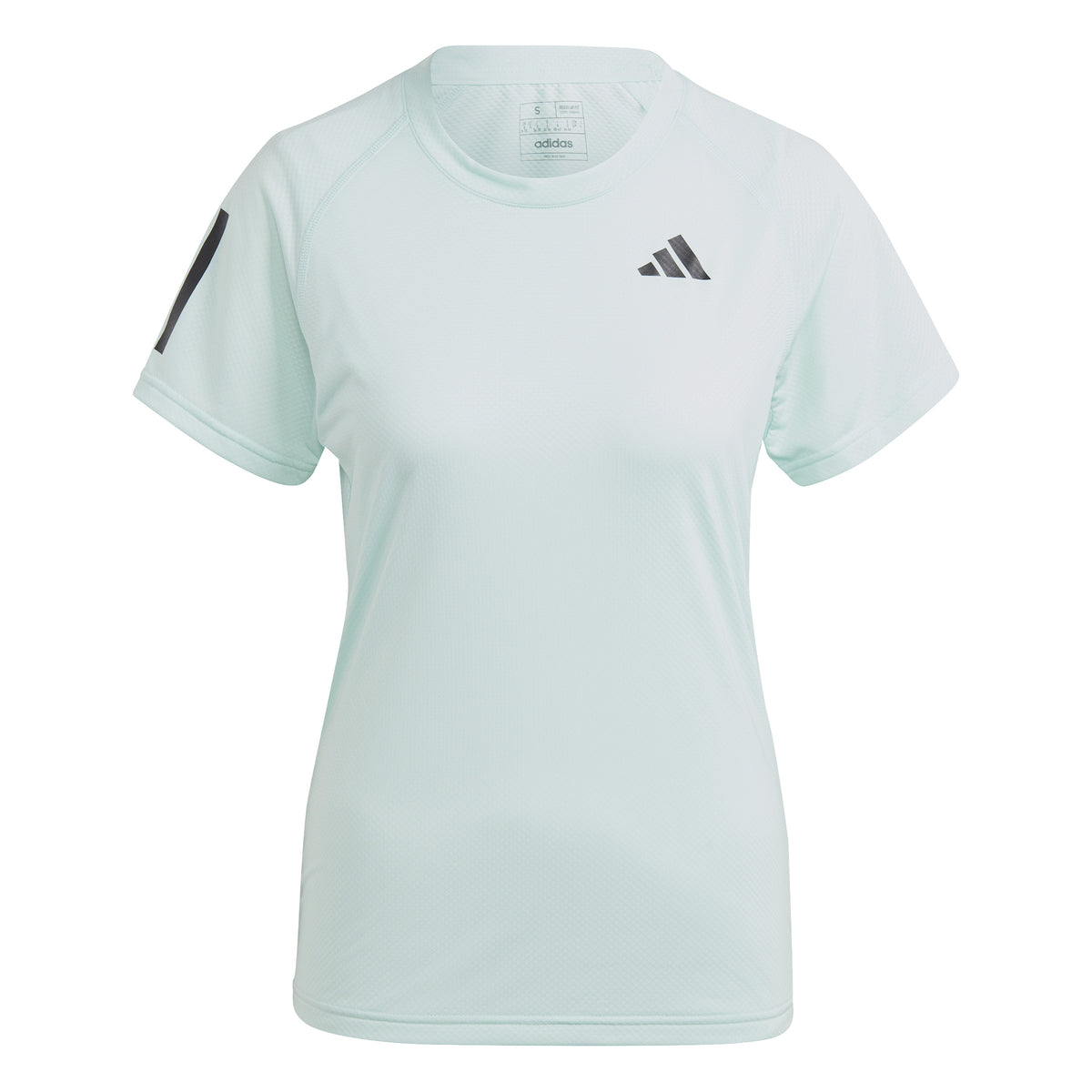 ADIDAS POLERA MUJER  CLUB PARA TENIS AZUL AQUA