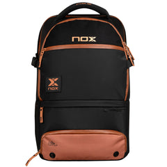 NOX MOCHILA LUXURY OPEN SERIES negro/marrón