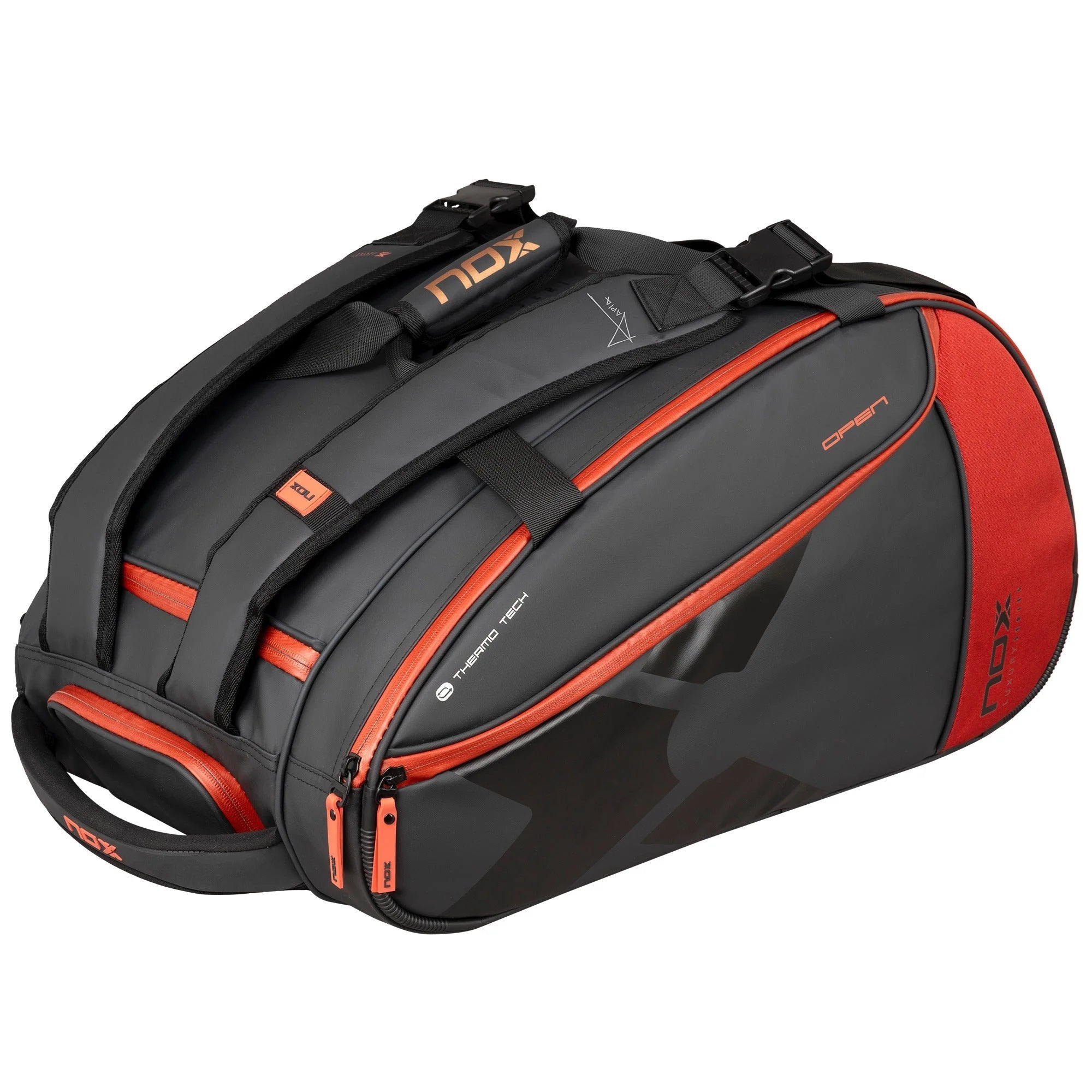 NOX PALETERO LUXURY OPEN SERIES negro/rojo