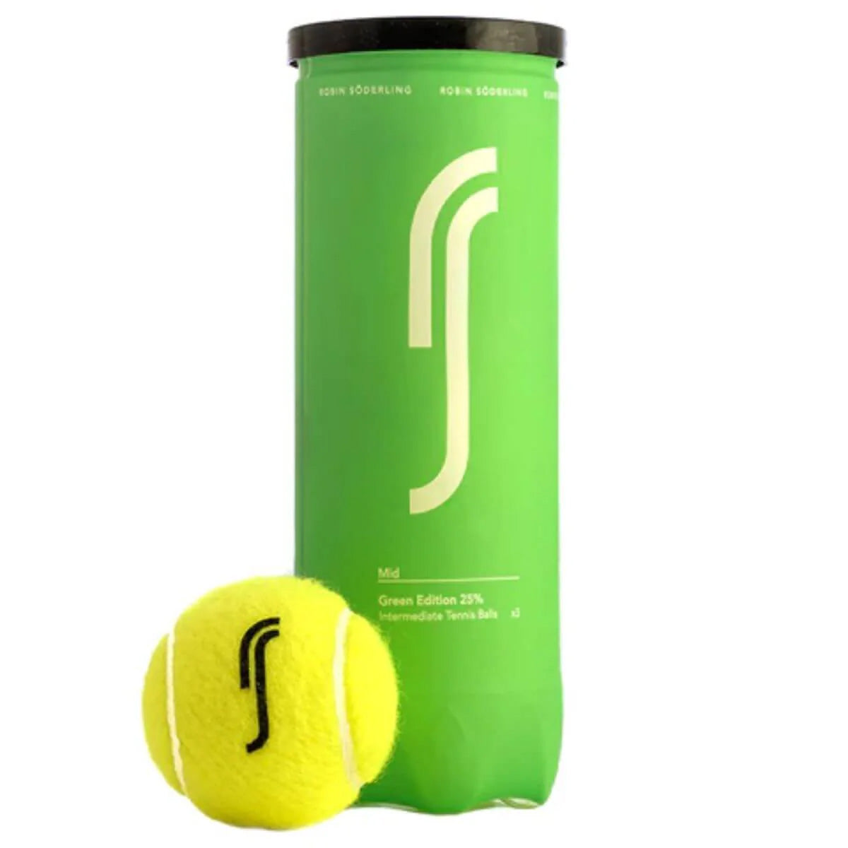 SODERLING PELOTA DE TENIS GREEN EDITION X3
