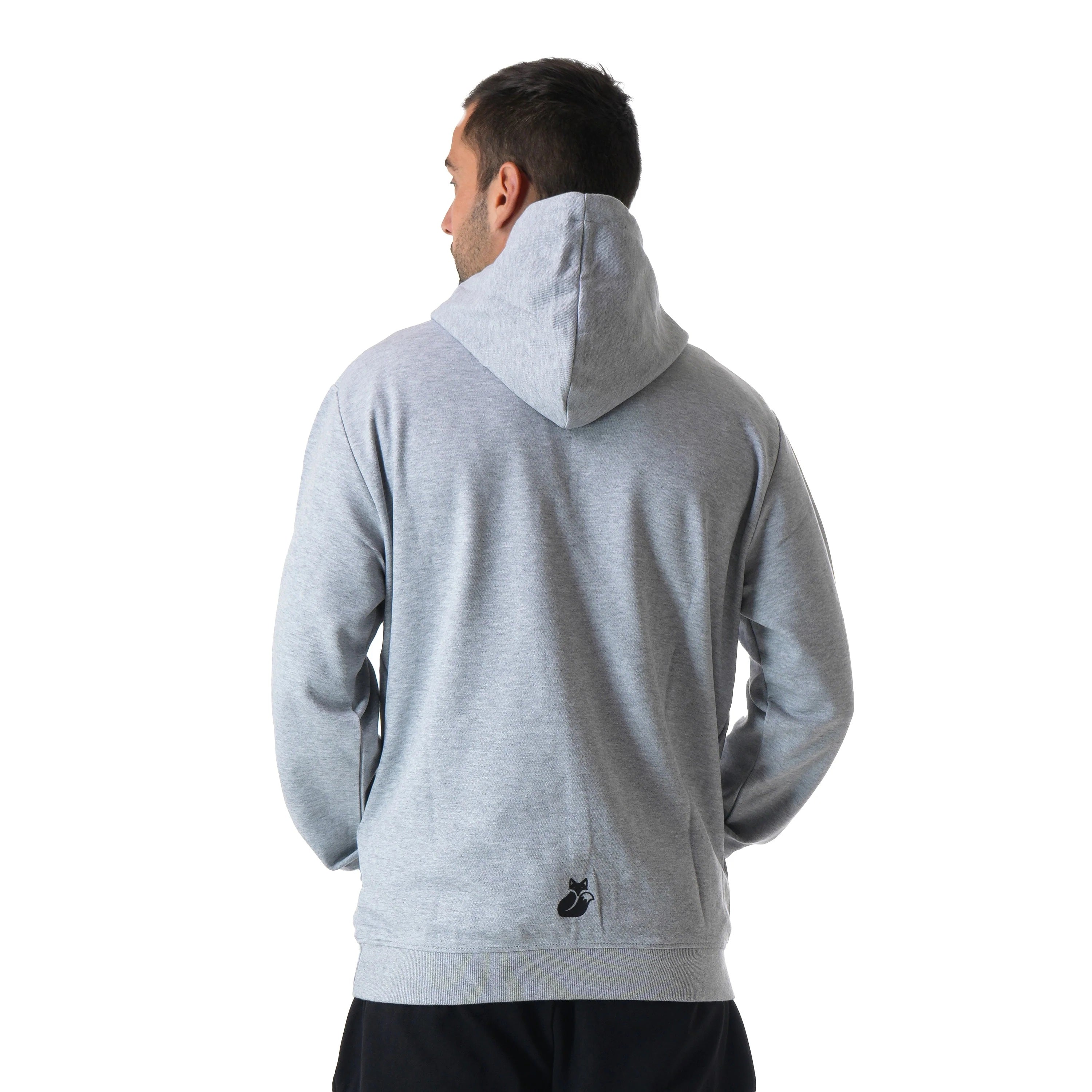 TILKI POLERON HOODIE LEHINDE GRIS