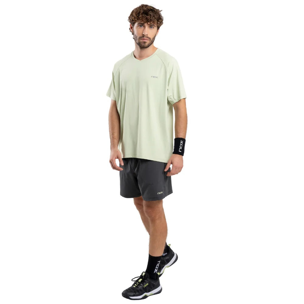 NOX POLERA DEPORTIVA HOMBRE VERDE LIRIO