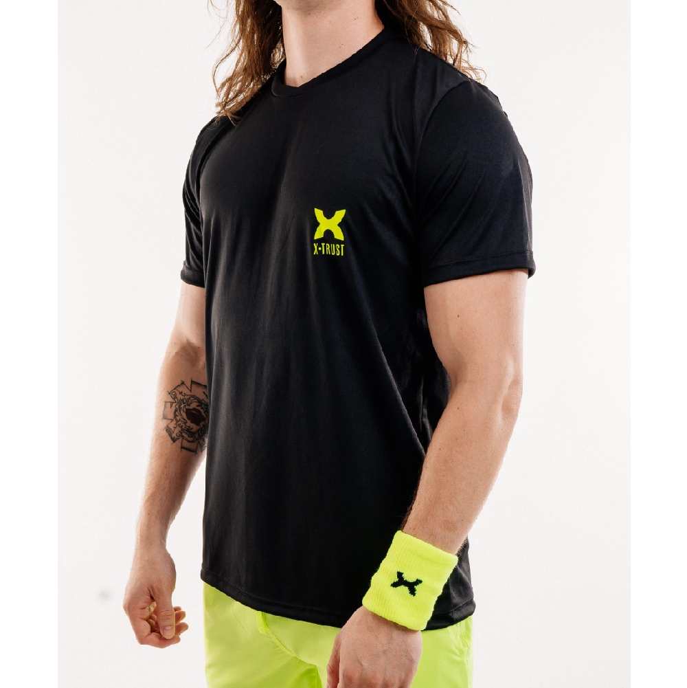 X-TRUST POLERA NEGRA HOMBRE