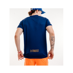 X-TRUST POLERA AZUL HOMBRE