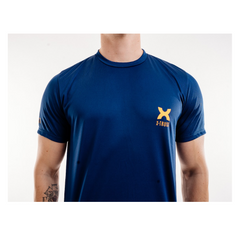 X-TRUST POLERA AZUL HOMBRE