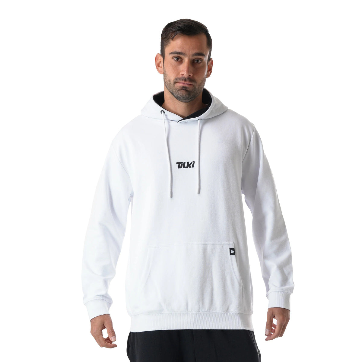 TILKI POLERON HOODIE LEHINDE BLANCO