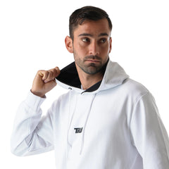 TILKI POLERON HOODIE LEHINDE BLANCO