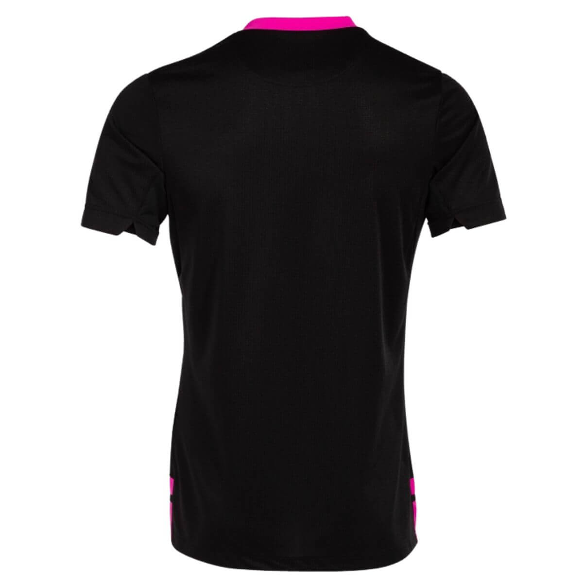 JOMA POLERA RANKING NEGRA CUELLO FUCSIA