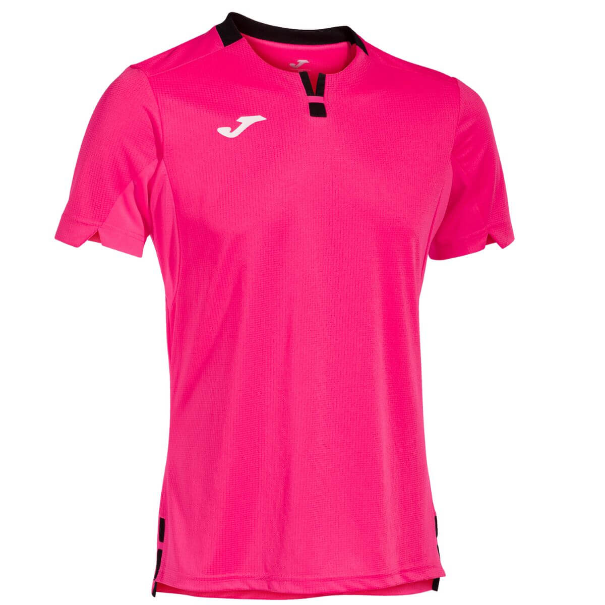 JOMA POLERA RANKING FUCSIA CUELLO NEGRO