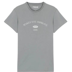 NOX POLERA MUJER BASIC GRIS